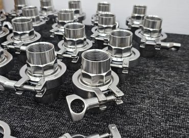Sanitary Clamps Fittings Supplier Malaysia F&B Industries, Tri Clamp Ferrule Union Female Flange End, Kedah Penang Prai Seremban Nilai Selangor